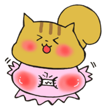 Mr. mushroom in autumn sticker #12328187