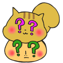 Mr. mushroom in autumn sticker #12328191