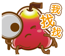 wax apple lover No.2 sticker #12328212