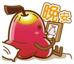 wax apple lover No.2 sticker #12328234