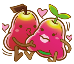 wax apple lover No.2 sticker #12328236
