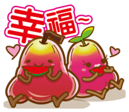 wax apple lover No.2 sticker #12328237