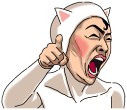 Special Sticker of White Cat Man ver1 sticker #12328365
