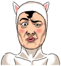Special Sticker of White Cat Man ver1 sticker #12328389