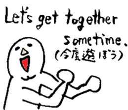 study English or Japanese sticker #12328885