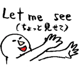 study English or Japanese sticker #12328888