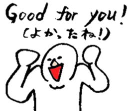 study English or Japanese sticker #12328891