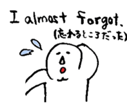 study English or Japanese sticker #12328899