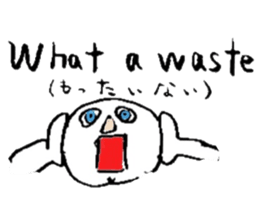 study English or Japanese sticker #12328908