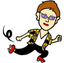 Cute Gang Boy sticker #12329167