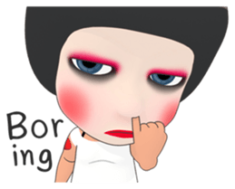 Sweet girl Gang (ENG) sticker #12329885