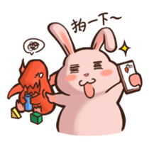 Pippi peace 2(friend) sticker #12330004