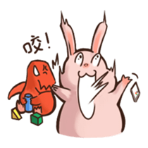 Pippi peace 2(friend) sticker #12330005