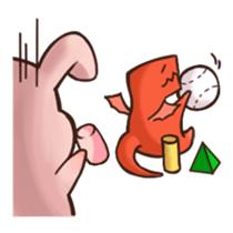 Pippi peace 2(friend) sticker #12330037