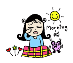 Little AunAun sticker #12330193