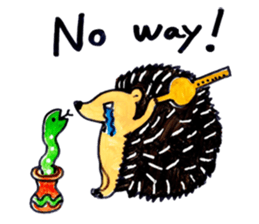 Mr.Harinezumi-kun sticker #12330319