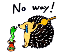 Mr.Harinezumi-kun sticker #12330319