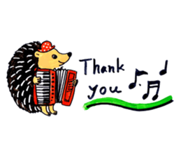 Mr.Harinezumi-kun sticker #12330320