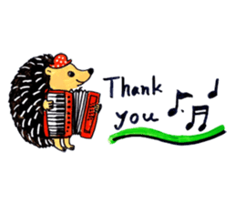 Mr.Harinezumi-kun sticker #12330320