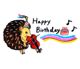 Mr.Harinezumi-kun sticker #12330321