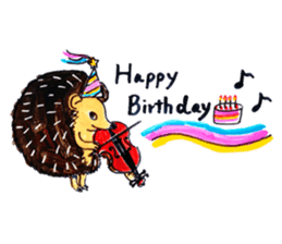 Mr.Harinezumi-kun sticker #12330321