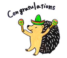 Mr.Harinezumi-kun sticker #12330322