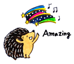 Mr.Harinezumi-kun sticker #12330324