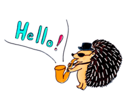 Mr.Harinezumi-kun sticker #12330327