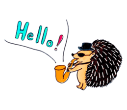 Mr.Harinezumi-kun sticker #12330327