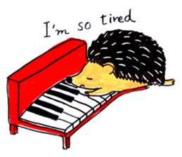 Mr.Harinezumi-kun sticker #12330332