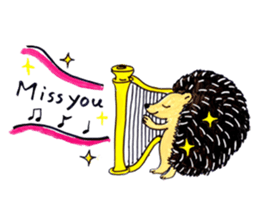 Mr.Harinezumi-kun sticker #12330333