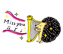 Mr.Harinezumi-kun sticker #12330333