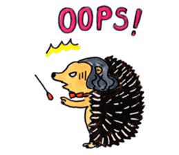 Mr.Harinezumi-kun sticker #12330334