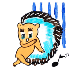 Mr.Harinezumi-kun sticker #12330335