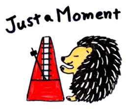 Mr.Harinezumi-kun sticker #12330336