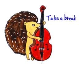 Mr.Harinezumi-kun sticker #12330340