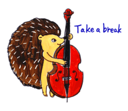 Mr.Harinezumi-kun sticker #12330340