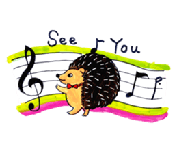 Mr.Harinezumi-kun sticker #12330341