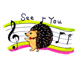 Mr.Harinezumi-kun sticker #12330341