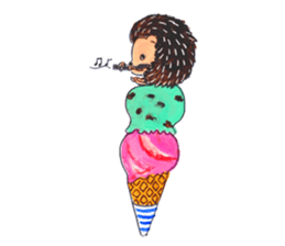 Mr.Harinezumi-kun sticker #12330342