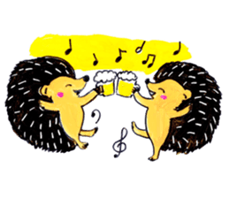 Mr.Harinezumi-kun sticker #12330344