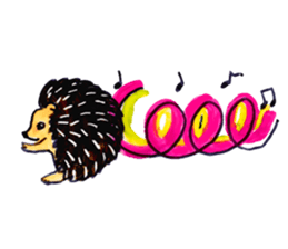 Mr.Harinezumi-kun sticker #12330348