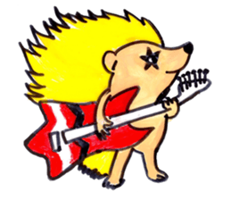 Mr.Harinezumi-kun sticker #12330350