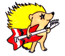 Mr.Harinezumi-kun sticker #12330350