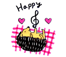 Mr.Harinezumi-kun sticker #12330352