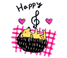 Mr.Harinezumi-kun sticker #12330352