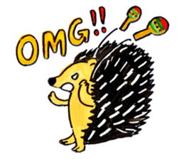 Mr.Harinezumi-kun sticker #12330355