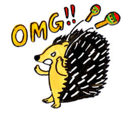 Mr.Harinezumi-kun sticker #12330355