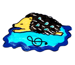 Mr.Harinezumi-kun sticker #12330356