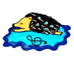 Mr.Harinezumi-kun sticker #12330356